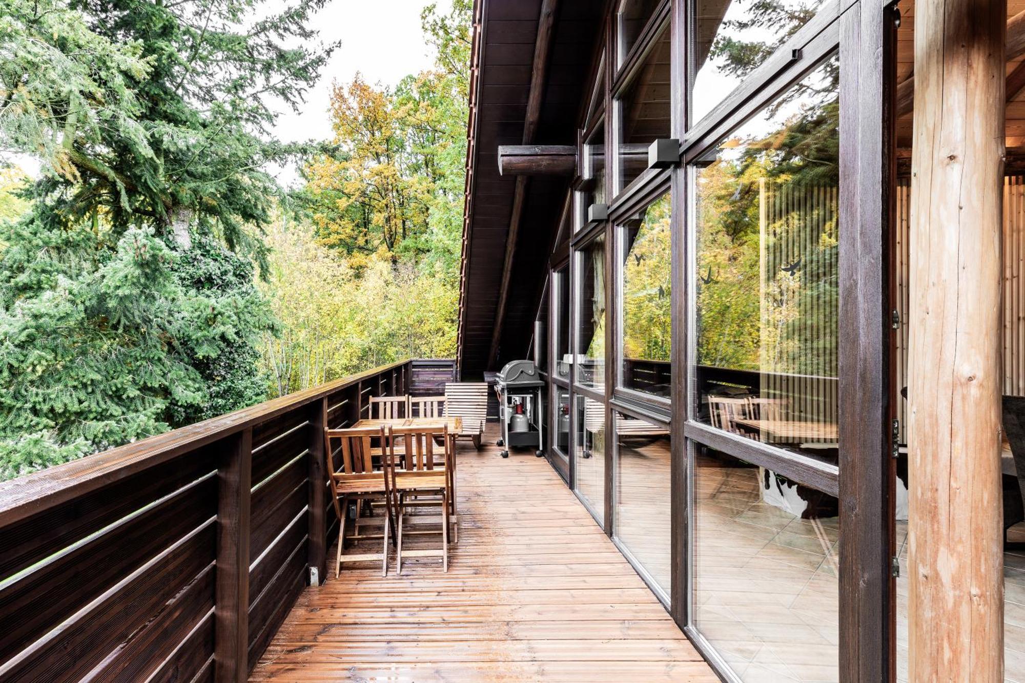 Chalet Wolf Bayreuth Bagian luar foto