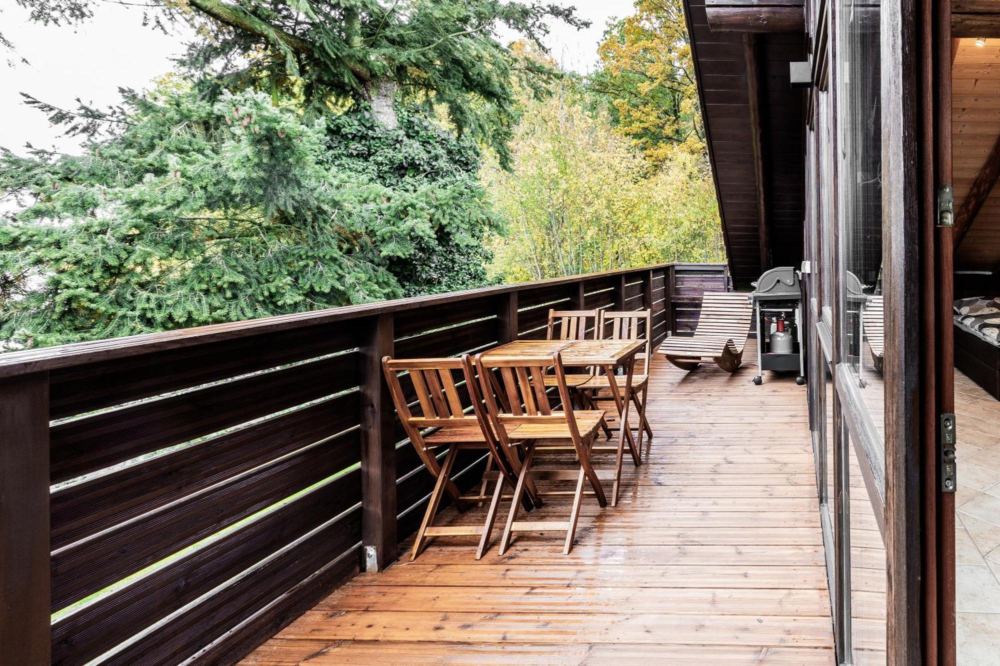 Chalet Wolf Bayreuth Bagian luar foto